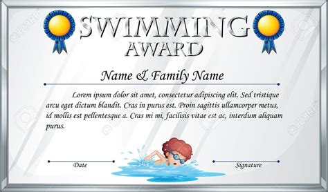 FREE Swimming Certificate Templates | Customize Online